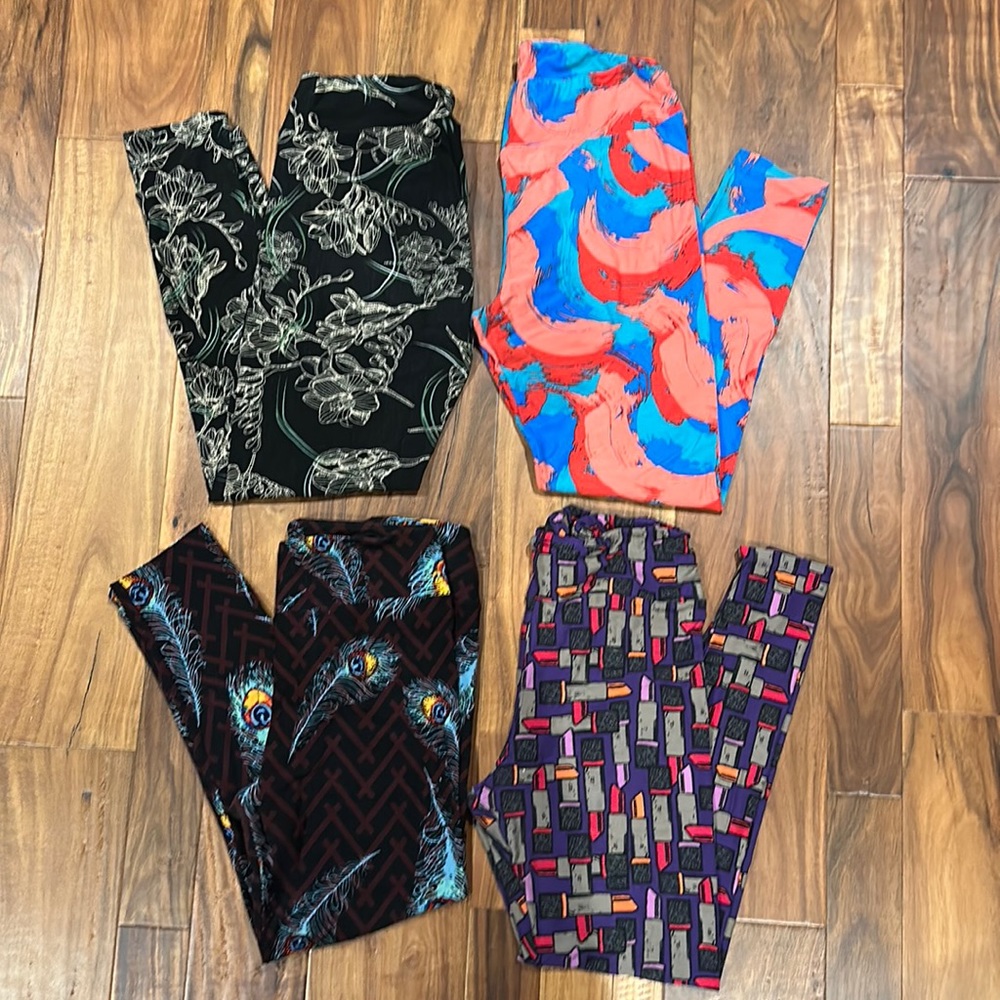 LuLaRoe buttery soft leggings, size Tall & Curvy. Worn a few times.